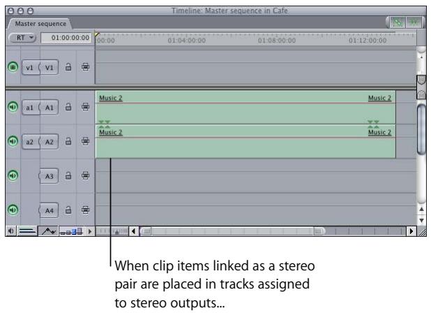 APPLE FINAL CUT PRO 5 - Stereo Versus Dual Mono Audio Clips - 1