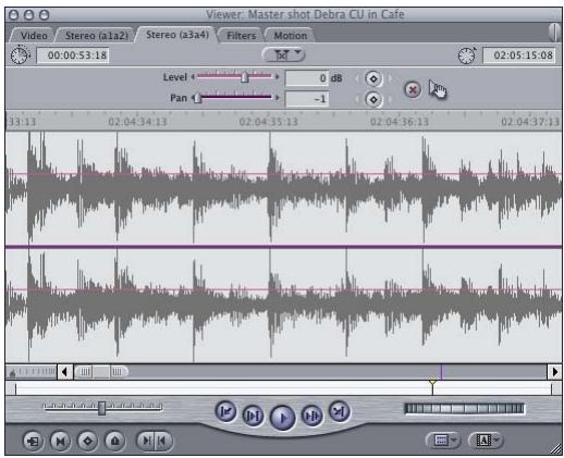 APPLE FINAL CUT PRO 5 - Audio Tabs - 1