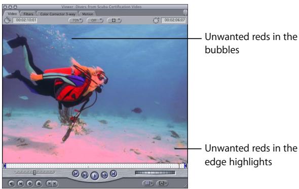 APPLE FINAL CUT PRO 5 - Example: Using the Desaturate Highlights Filter - 1
