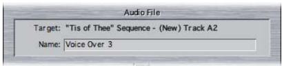 APPLE FINAL CUT PRO 5 - Audio File - 1