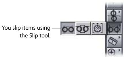APPLE FINAL CUT PRO 5 - Slipping Clips in the Timeline - 1