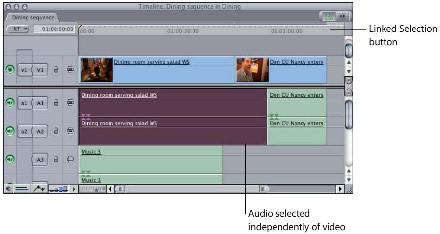 APPLE FINAL CUT PRO 5 - Trimming Audio Clips in the Viewer - 1