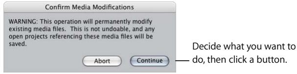 APPLE FINAL CUT PRO 5 - To use the Media Manager: - 4