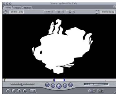 APPLE FINAL CUT PRO 5 - Viewing RGB and Alpha Channels in the Viewer - 2