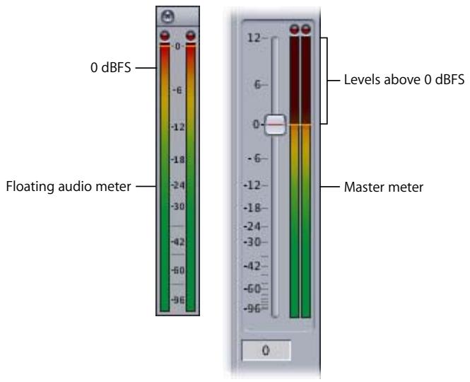 APPLE FINAL CUT PRO 5 - Floating Audio Meters - 1