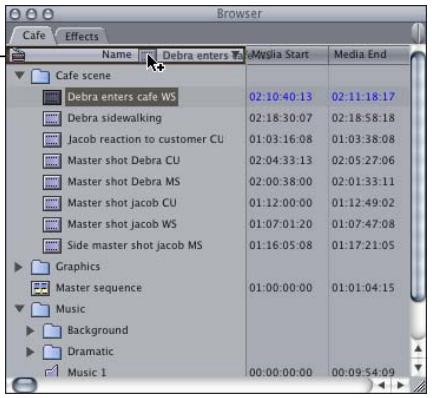 APPLE FINAL CUT PRO 5 - To copy an item, do one of the following: - 1