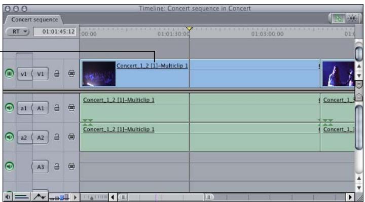 APPLE FINAL CUT PRO 5 - Switching and Cutting Between Angles - 2
