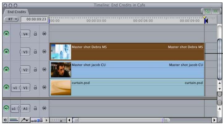 APPLE FINAL CUT PRO 5 - Example 1: Using Motion Settings to Create a Multiclip Layout - 10