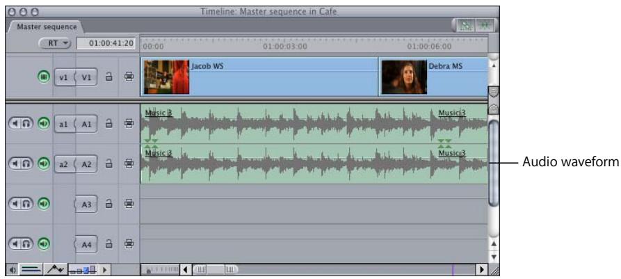 APPLE FINAL CUT PRO 5 - Track Display - 1