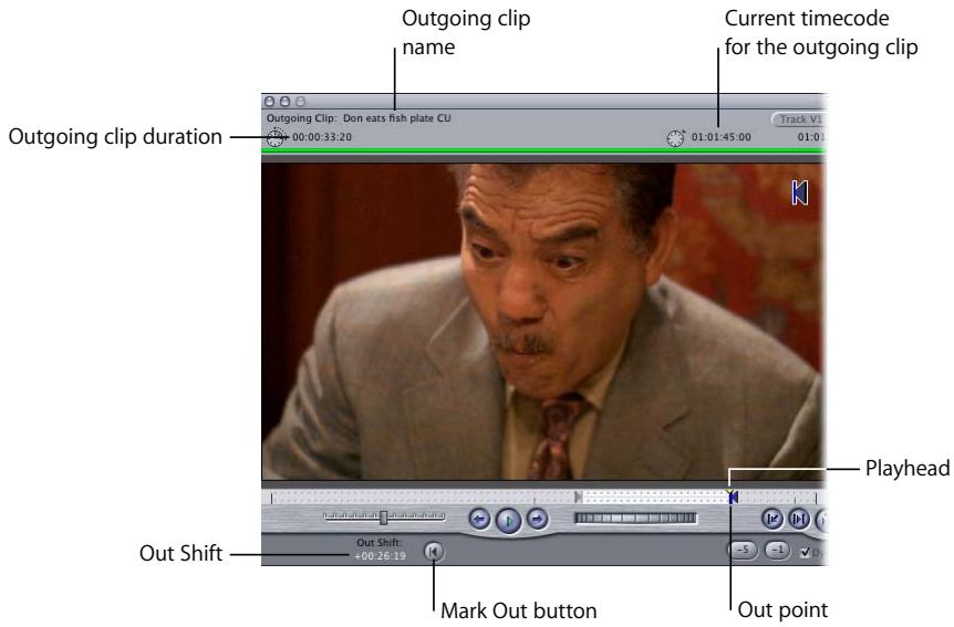 APPLE FINAL CUT PRO 5 - Outgoing Clip Area - 1