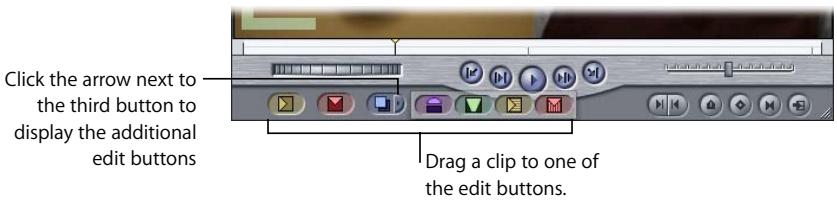 APPLE FINAL CUT PRO 5 - Using the Edit Buttons in the Canvas - 1