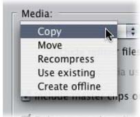 APPLE FINAL CUT PRO 5 - To use the Media Manager: - 2