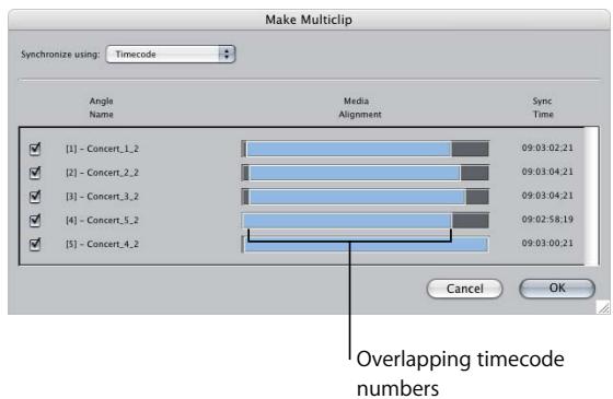 APPLE FINAL CUT PRO 5 - Synchronizing Angles in a Multiclip - 6