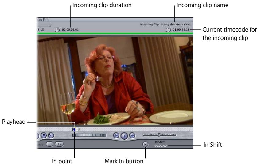 APPLE FINAL CUT PRO 5 - Incoming Clip Area - 1