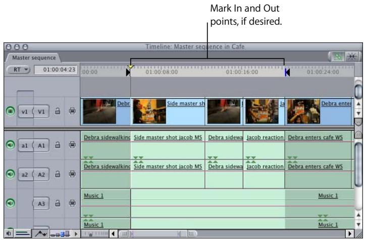APPLE FINAL CUT PRO 5 - To print to videotape: - 1