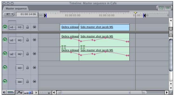 APPLE FINAL CUT PRO 5 - To record automation while your program is looping: - 2