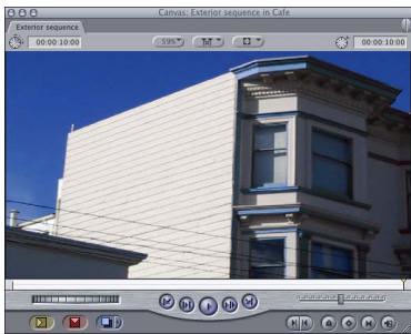 APPLE FINAL CUT PRO 5 - Example: Using Motion Parameters and Wireframe Handles - 1