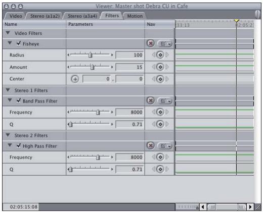 APPLE FINAL CUT PRO 5 - Audio Tabs - 2