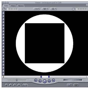 APPLE FINAL CUT PRO 5 - Zoom Pop-Up Menu - 7