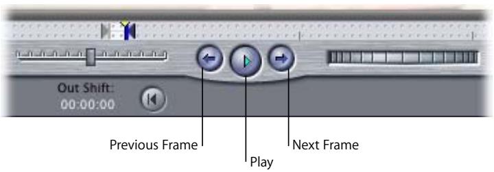 APPLE FINAL CUT PRO 5 - Playback Controls for Individual Clips - 1