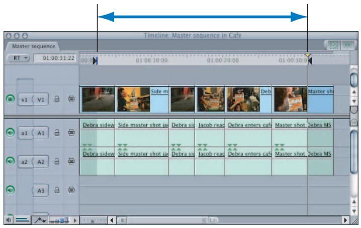APPLE FINAL CUT PRO 5 - Setting the Recording Duration - 1