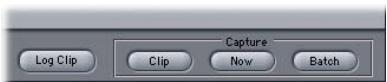 APPLE FINAL CUT PRO 5 - Log and Capture Buttons - 1