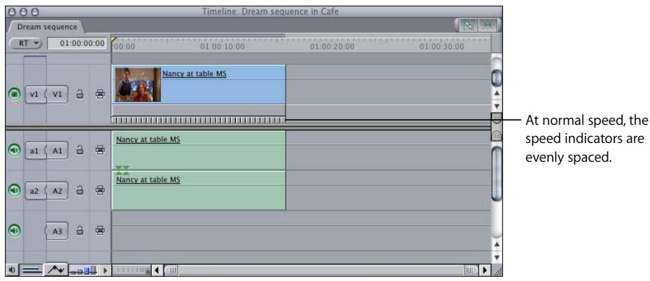 APPLE FINAL CUT PRO 5 - To view the motion bar in the Timeline keyframe graph area: - 1