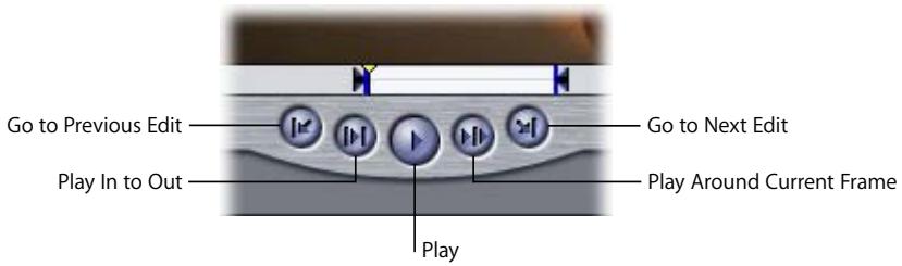 APPLE FINAL CUT PRO 5 - Transport (or Playback) Controls - 1