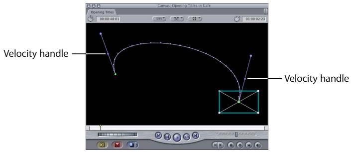 APPLE FINAL CUT PRO 5 - Controlling Speed Along a Motion Path - 3