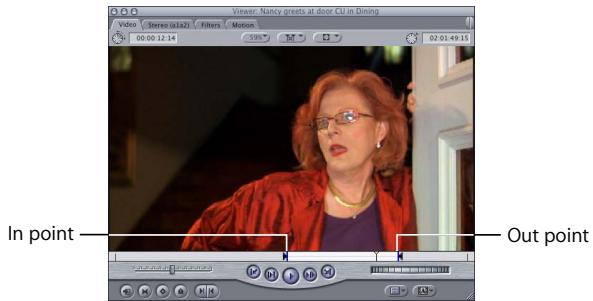 APPLE FINAL CUT PRO 5 - Example: Editing a Specific Clip Into Your Sequence - 1