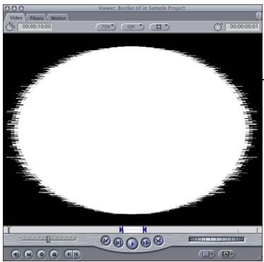 APPLE FINAL CUT PRO 5 - Example: Using the Image Mask and Mask Feather Filters - 1