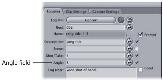 APPLE FINAL CUT PRO 5 - Step 2: Log and capture multicamera footage - 1