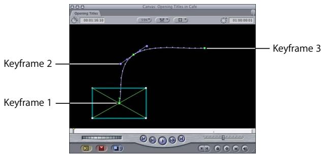 APPLE FINAL CUT PRO 5 - Using Three Keyframes - 1