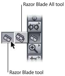 APPLE FINAL CUT PRO 5 - Cutting Clips in the Timeline - 1