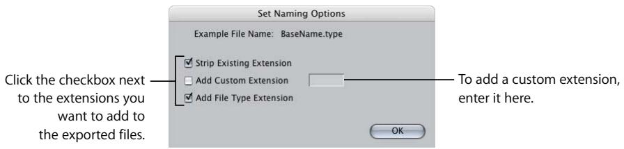 APPLE FINAL CUT PRO 5 - Choosing Export Settings With the Settings Button - 4