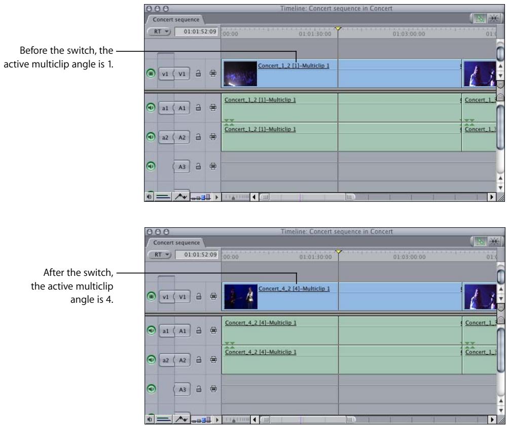 APPLE FINAL CUT PRO 5 - Switching and Cutting Between Angles - 1