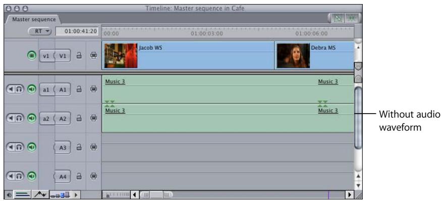 APPLE FINAL CUT PRO 5 - Track Display - 2