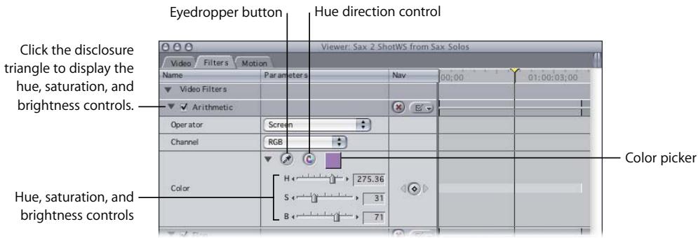 APPLE FINAL CUT PRO 5 - Color controls - 1