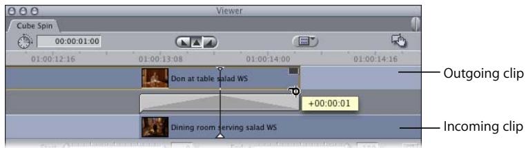 APPLE FINAL CUT PRO 5 - Outgoing and Incoming Clip Handles - 1