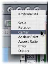 APPLE FINAL CUT PRO 5 - Step 5: Position and keyframe the image at the pan start and end points - 2