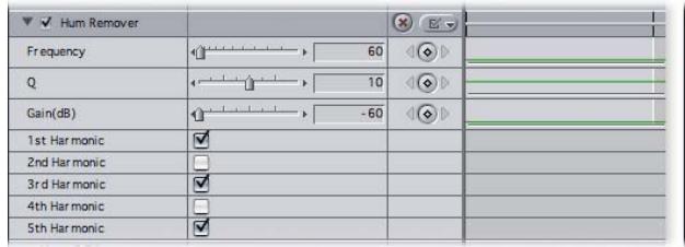 APPLE FINAL CUT PRO 5 - Hum Remover - 1