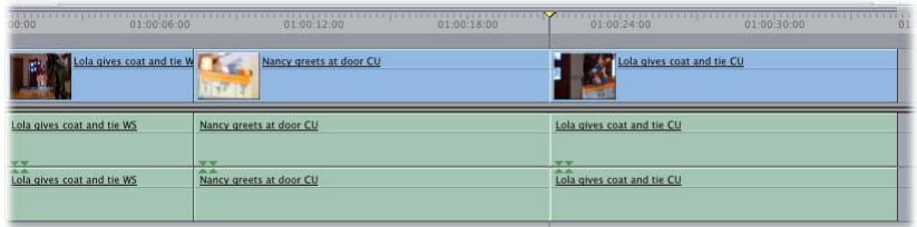 APPLE FINAL CUT PRO 5 - Example: Backtiming a Clip Into Your Sequence - 3