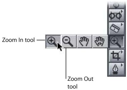 APPLE FINAL CUT PRO 5 - To zoom using the zoom tools: - 1