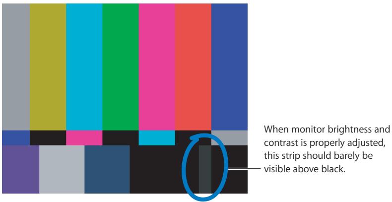 APPLE FINAL CUT PRO 5 - To calibrate your monitor: - 1