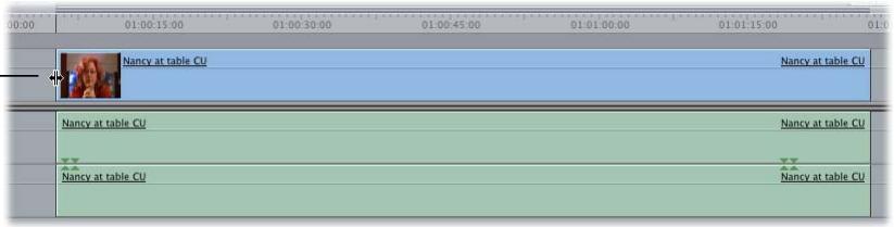 APPLE FINAL CUT PRO 5 - Changing the Duration of Clips in the Timeline - 1