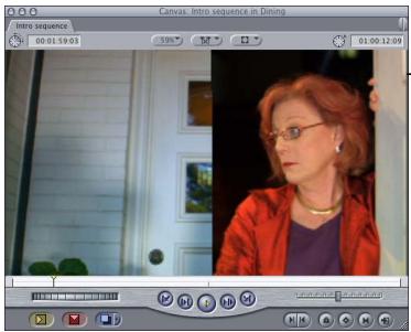 APPLE FINAL CUT PRO 5 - Start and End Percentages of Transition - 3