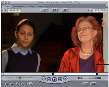APPLE FINAL CUT PRO 5 - Example: Trimming a Browser Clip by the Duration of a Sequence Clip - 1