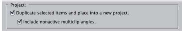 APPLE FINAL CUT PRO 5 - Project Area - 1