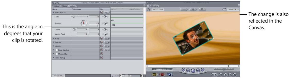 APPLE FINAL CUT PRO 5 - Example 1: Using Motion Settings to Create a Multiclip Layout - 6
