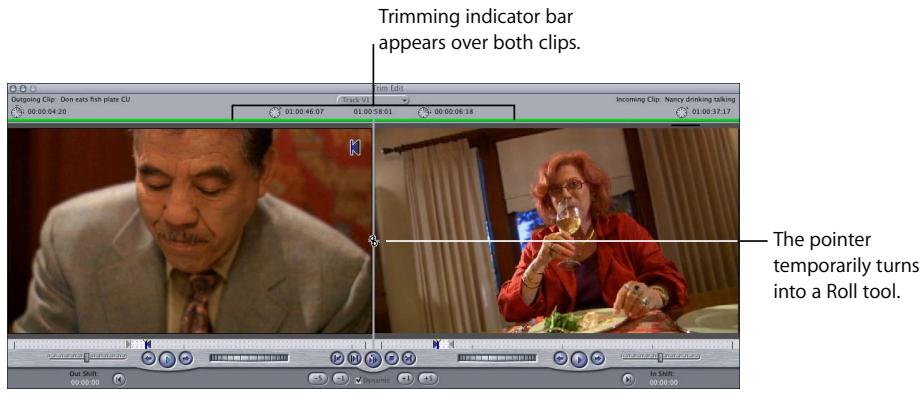 APPLE FINAL CUT PRO 5 - Choose a ripple or roll edit by doing one of the following: - 2